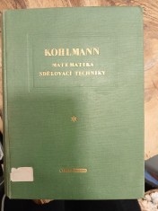 náhled knihy - Matematika sdělovací techniky : Pracovní příruč. pro techn. ... stud. pomůcka pro posl. prům. a techn. šk.