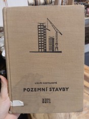náhled knihy - Pozemní stavby : Určeno pro vyšší a stř. techn. kádry ve stavebnictví a pro posluchače vys. a odb. škol