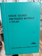 náhled knihy - Korozní odolnost konstrukčních materiálů a povlaků I. díl