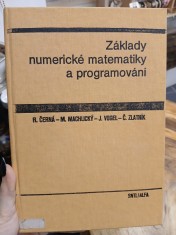 náhled knihy - Základy numerické matematiky a programování : celostátní vysokoškolská učebnice pro strojní, elektrotechnické a stavební fakulty vysokých škol technických