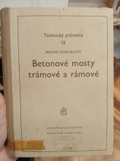 náhled knihy - Betonové mosty trámové a rámové