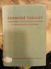 náhled knihy - Chemické tabulky : vlastnosti prvků, anorganických a organických sloučenin
