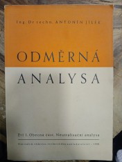 náhled knihy - Odměrná analysa. Díl 1, Obecná část