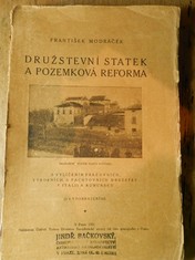 náhled knihy - Družstevní statek a pozemková reforma s vylíčením pracovních, výrobních a pachtovních družstev v Italii a Rumunsku