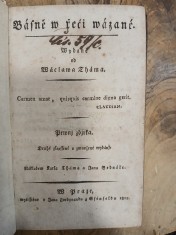 náhled knihy - Básně w řeči wázané. prwní zbírka