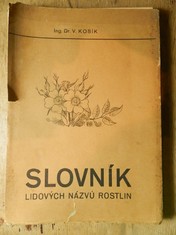 náhled knihy - Slovník lidových názvů rostlin