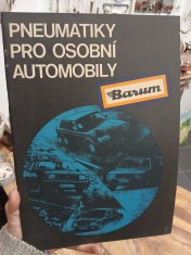 náhled knihy - Pneumatiky Barum pro osobní automobily 