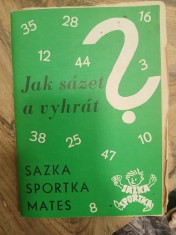 náhled knihy - Jak sázet a vyhrát 
