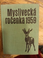 náhled knihy - Myslivecká ročenka 1959