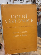 náhled knihy - Dolní Věstonice : Výzkum tábořiště lovců mamutů v letech 1945-1947