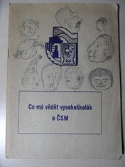 náhled knihy - Co má vědět vysokoškolák o ČSM