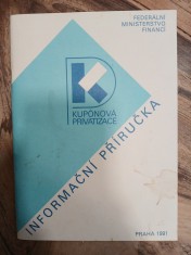 náhled knihy - Informační příručka : Kupónová privatizace