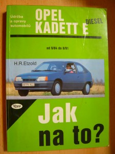náhled knihy - Údržba a opravy automobilů Opel Kadett E diesel