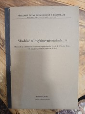 náhled knihy - Školské telovýchovné zariadenia