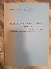 náhled knihy - Tepelná a vzdušná pohoda v školách
