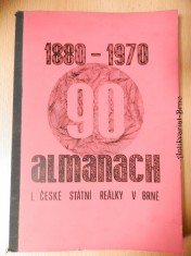 náhled knihy - 1880-1970 Almanach 1.České státní reálky v Brně