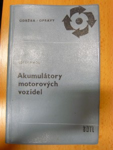 náhled knihy - Akumulátory motorových vozidel