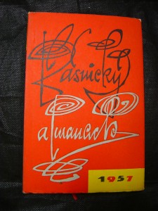 náhled knihy - Básnický almanach 1957