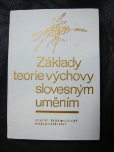 náhled knihy - Základy teorie výchovy slovesným uměním