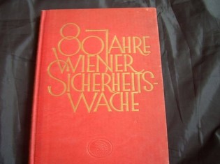 náhled knihy - 80 Jahre Wiener Sicherheitswache