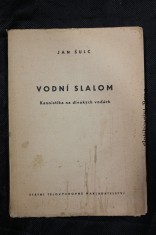 náhled knihy - Vodní slalom : Kanoistika na divokých vodách