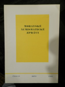 náhled knihy - Moravské numismatické zprávy, č.15