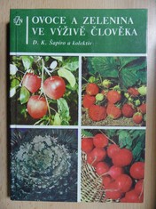 náhled knihy - Ovoce a zelenina ve výživě člověka