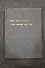 náhled knihy - Dějiny Československa v epoše kapitalismu II. 1849 - 1918