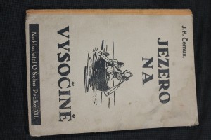 náhled knihy - Jezero na Vysočině : dobrodružný román pro mládež