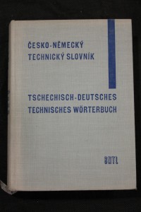 náhled knihy - Česko-německý technický slovník : určeno překladatelům, studujícím a dokumentaristům