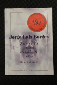náhled knihy - Zrcadla jsou zvláštní věc : dva rozhovory