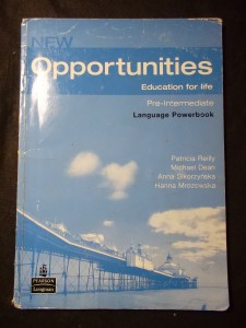 náhled knihy - New Opportunities : Pre-intermediate language powerbook (pracovní sešit)