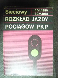 náhled knihy - Rozklad jazdy pociagow PKP