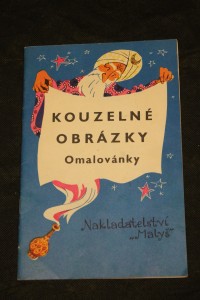 náhled knihy - Kouzelné obrázky. Omalovánky
