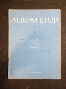 náhled knihy - Album etud. I. výběr etud pro 2. stupeň technické vyspělosti : klavír
