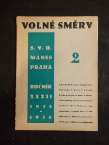 náhled knihy - Volné směry 2, ročník XXXII (1935 - 1936)