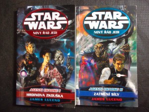 náhled knihy - Star Wars: Nový řád Jedi - Zatmění síly + Hrdinova zkouška (2 tituly)