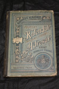 náhled knihy - Batovcův almanach: Politický Kalendář, Adresář zemí Koruny české, na rok 1911