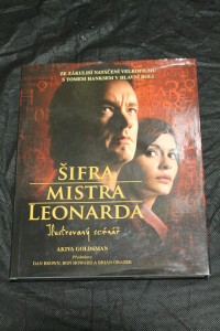 náhled knihy - Šifra mistra Leonarda : ilustrovaný scénář : ze zákulisí natáčení velkofilmu