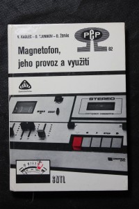 náhled knihy - Magnetofon, jeho provoz a využití