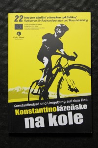 náhled knihy - Konstantinolázeňsko na kole. Konstantinsbad und Umgebung auf dem Rad. 22 tras pro silniční a horskou cyklistiku.