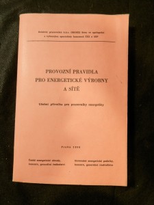 náhled knihy - Provozní pravidla pro energetické výrobny a sítě : Učební příručka pro pracovníky energetiky