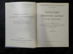 náhled knihy - Slovanské spisovné jazyky v době přítomné