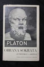 náhled knihy - Euthyfron ; Obrana Sokrata ; Kriton