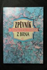 náhled knihy - Zpěvník lidových písní z Brna