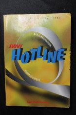 náhled knihy - New hotline. Pre-intermediate student´s book.