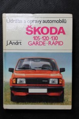 náhled knihy - Údržba a opravy automobilů Škoda 105, 120, 130, Garde, Rapid