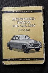 náhled knihy - Automobil Škoda 1101, 1102, 1200 : Technický popis, řízení a údržba