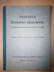 náhled knihy - Pravidla českého pravopisu : S abecedním seznamem slov a tvarů