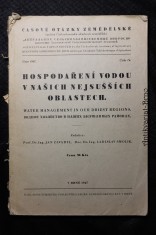 náhled knihy - Hospodaření vodou v našich nejsušších oblastech = Water management in our driest regions = Vodnoje chozjajstvo v našich zasušlivych rajonach